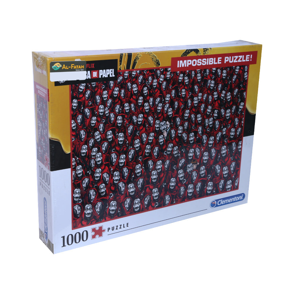 Impossible Puzzle - La Casa Di Papel Clementoni-39527 1000 pièces