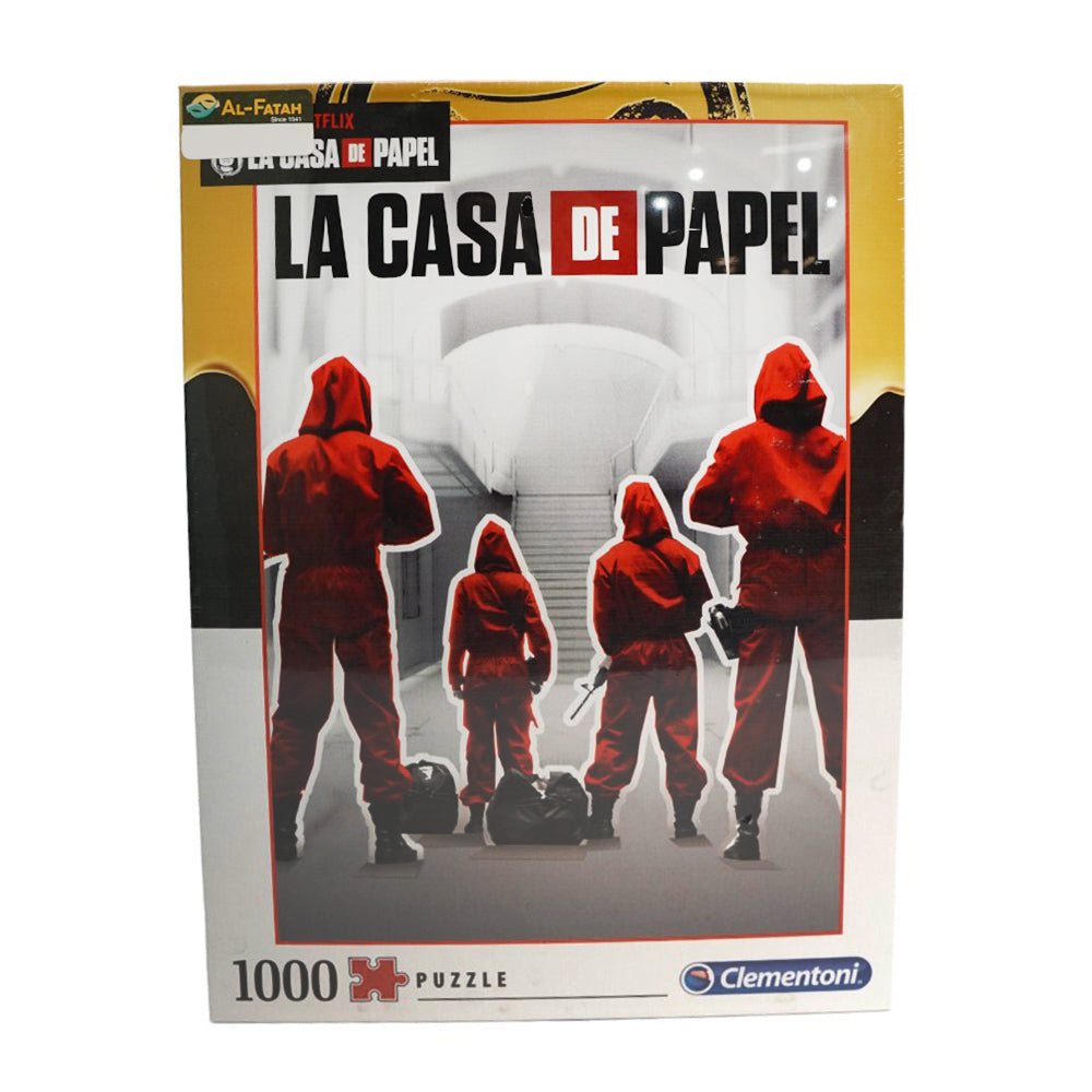 39532 CELEMENTONI LA CASA DE PAPEL PUZZLE 1000PC D