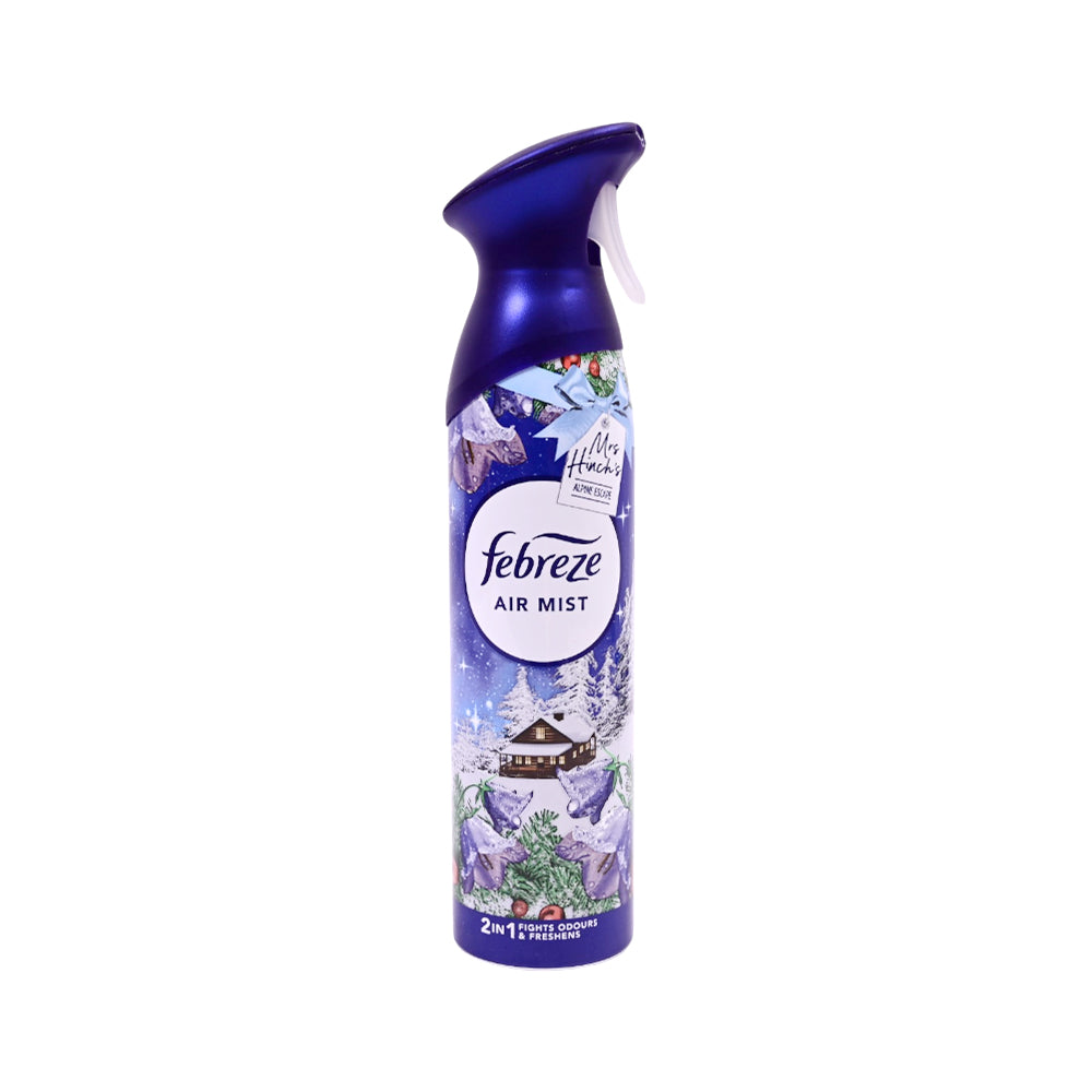 FEBREZE AIR FRESHNER ALPINE ESCAPE FIGHTS ODOURS 2IN1 185 ML