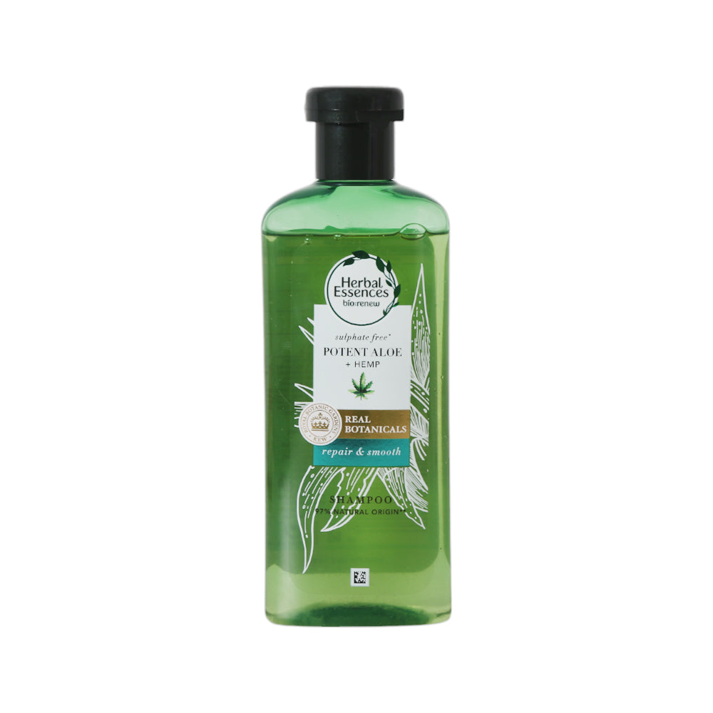 HERBAL ESSENCES SHAMPOO POTENT ALOE HEMP 225 ML
