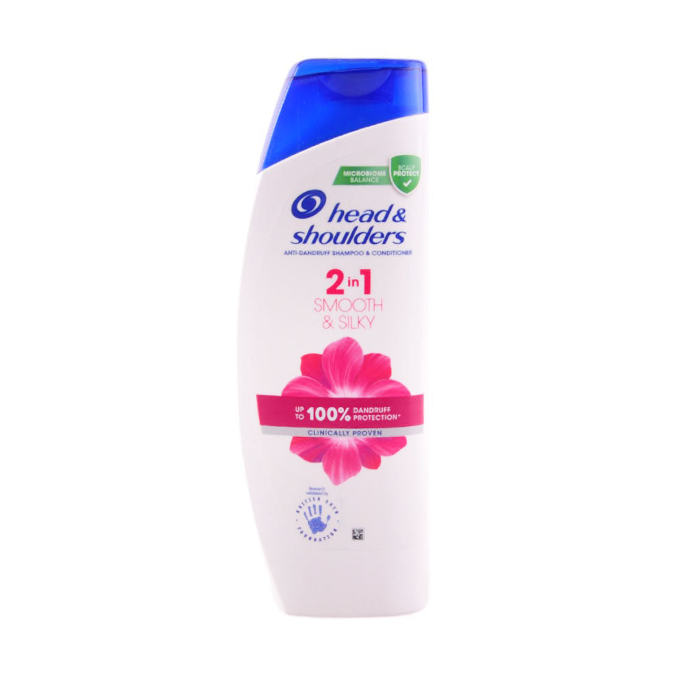 HEAD AND SHOULDERS SHAMPOO 2IN1 SMOOTH AND SILKY 400 ML