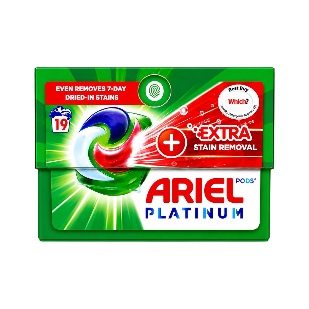 ARIEL WASHING PODS PLATINUM 19S 440.8G