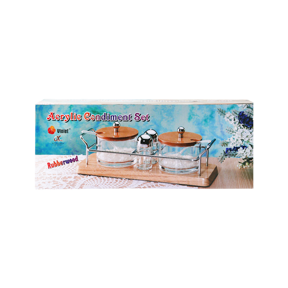 JAM POT SET 4PC ACRYLIC AT-WA4SQ/RN