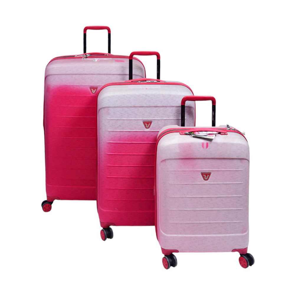 RONCATO FIBERLIGHT TROLLEY 4W RED R419150-3T 3 PCS