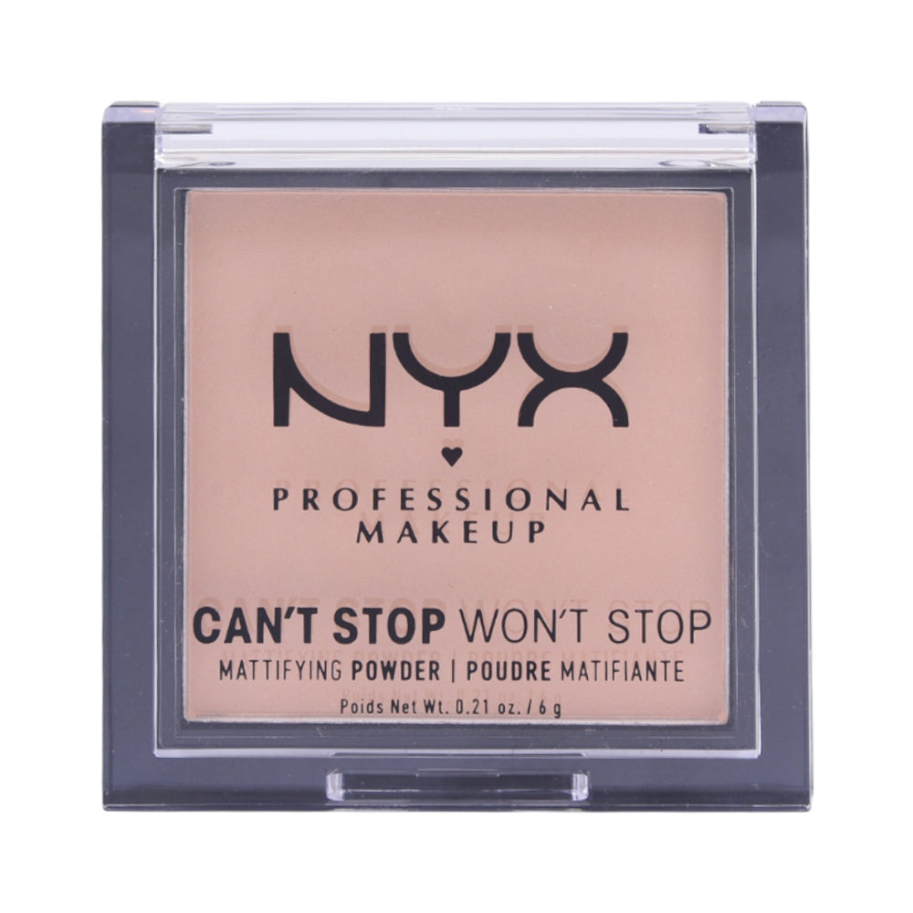 NYX CANT STOP MATTIFYING POWDER M04 MEDIUM 6G