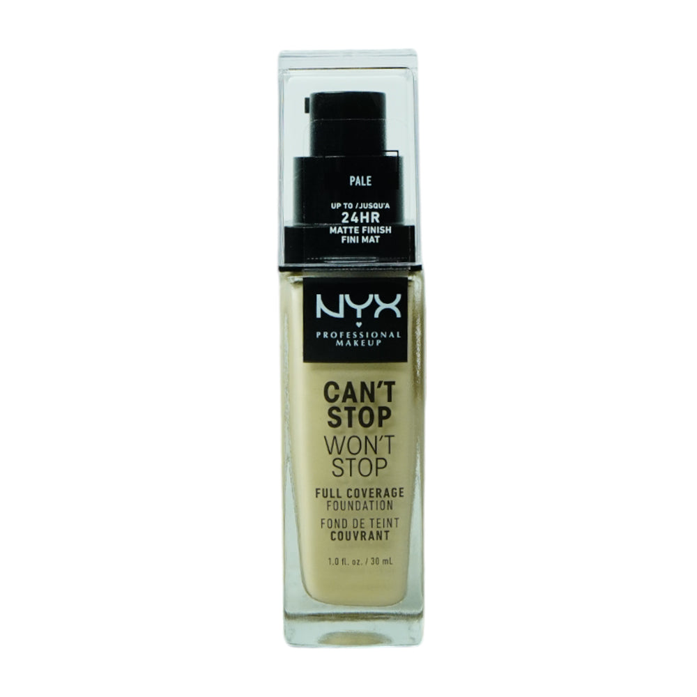 NYX CANT STOP WONT STOP FULL COVERAGE FOUNDATION (01 PALE) 3