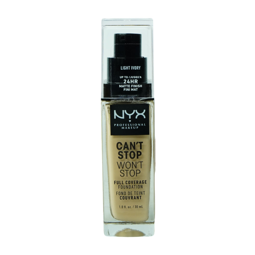 NYX CANT STOP WONT STOP FULL COVERAGE FOUNDATION (04 LIGHT I