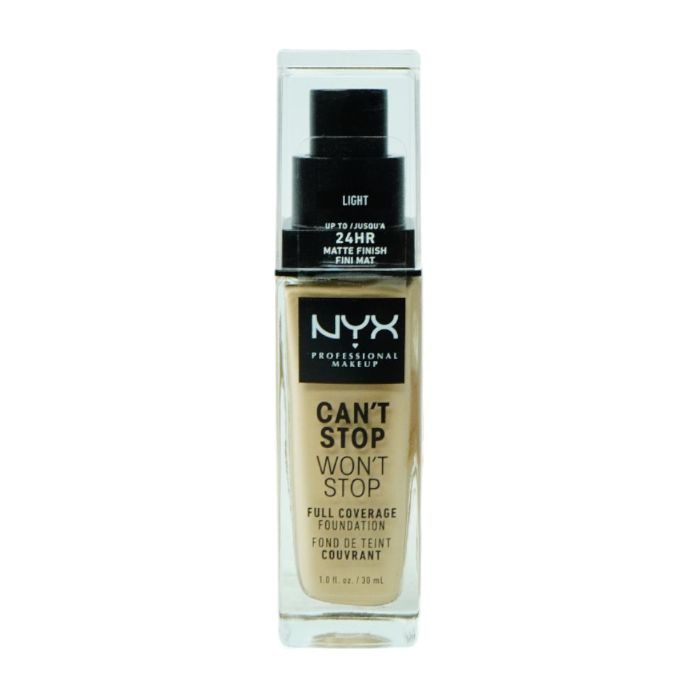 NYX CANT STOP WONT STOP FOUNDATION LIGHT