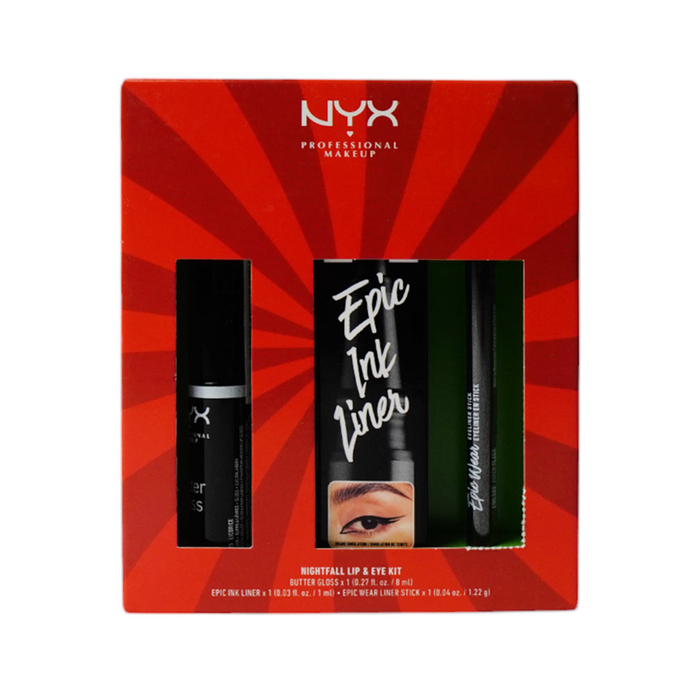 NYX NIGHTFALL LIP & EYE KIT