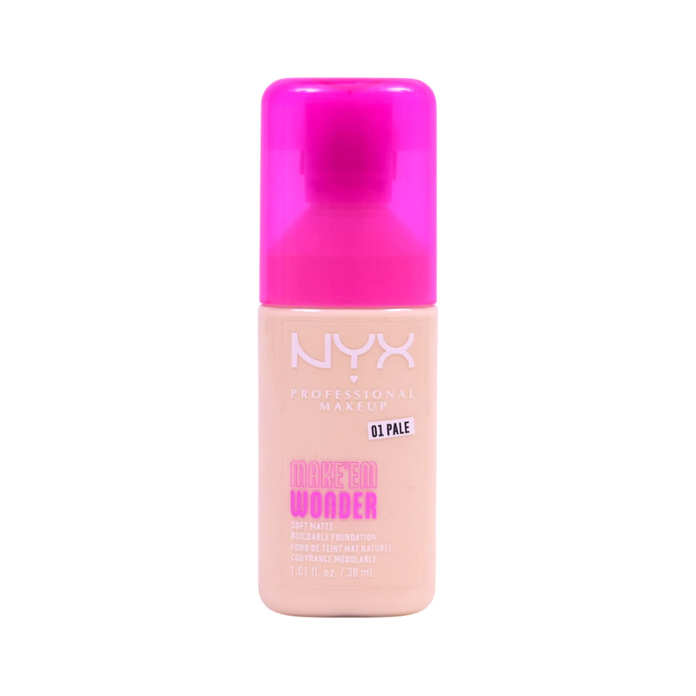 NYX MAKE WONDER FOUNDATION 01 PALE 30ML