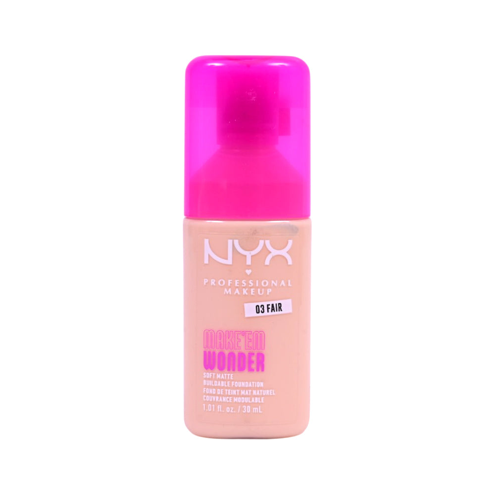 NYX MAKE WONDER FOUNDATION 03FAIR 30ML