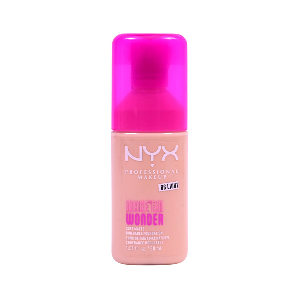 NYX MAKE WONDER FOUNDATION 06 LIGHT 30ML
