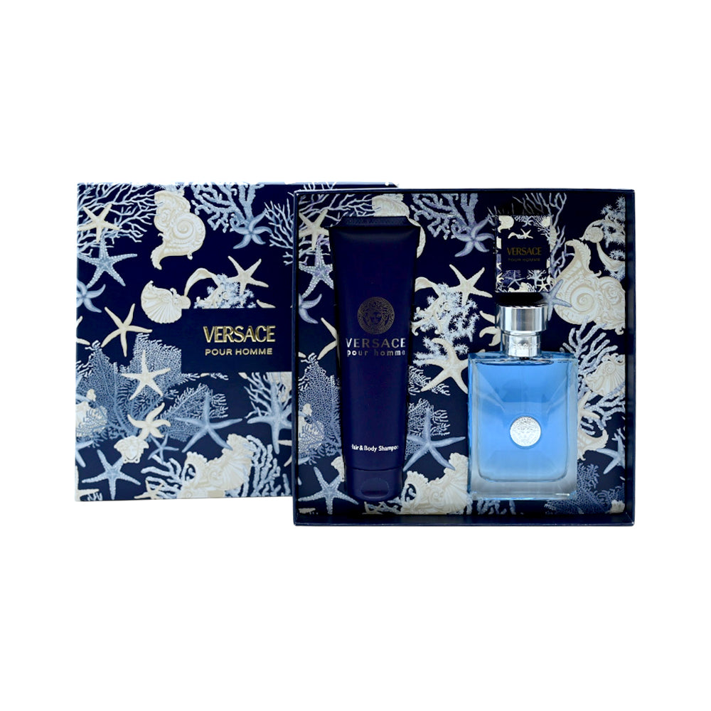 VERSACE POUR HOMME 3PC GIFT SET