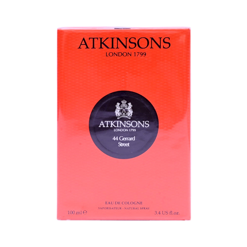 ATKINSONS 44 GERRARD STREET EAU DE NATURAL SPRAY 100ML