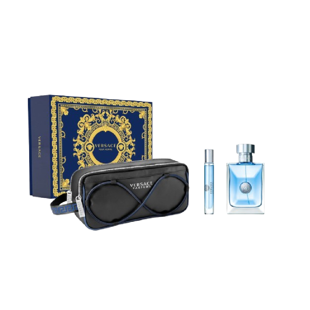 VERSACE POUR HOMME 3 PC GIFT SET