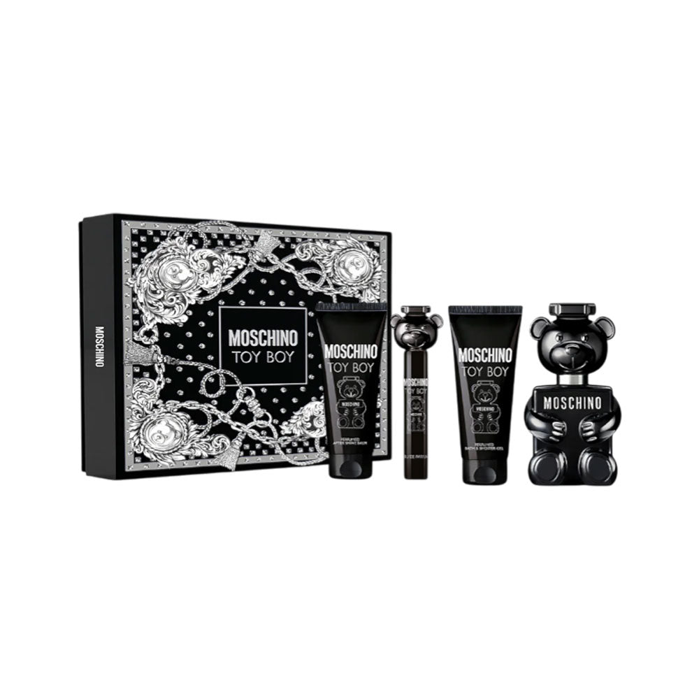 MOSCHINO TOY BOY FOR MEN 4PC GIFT SET