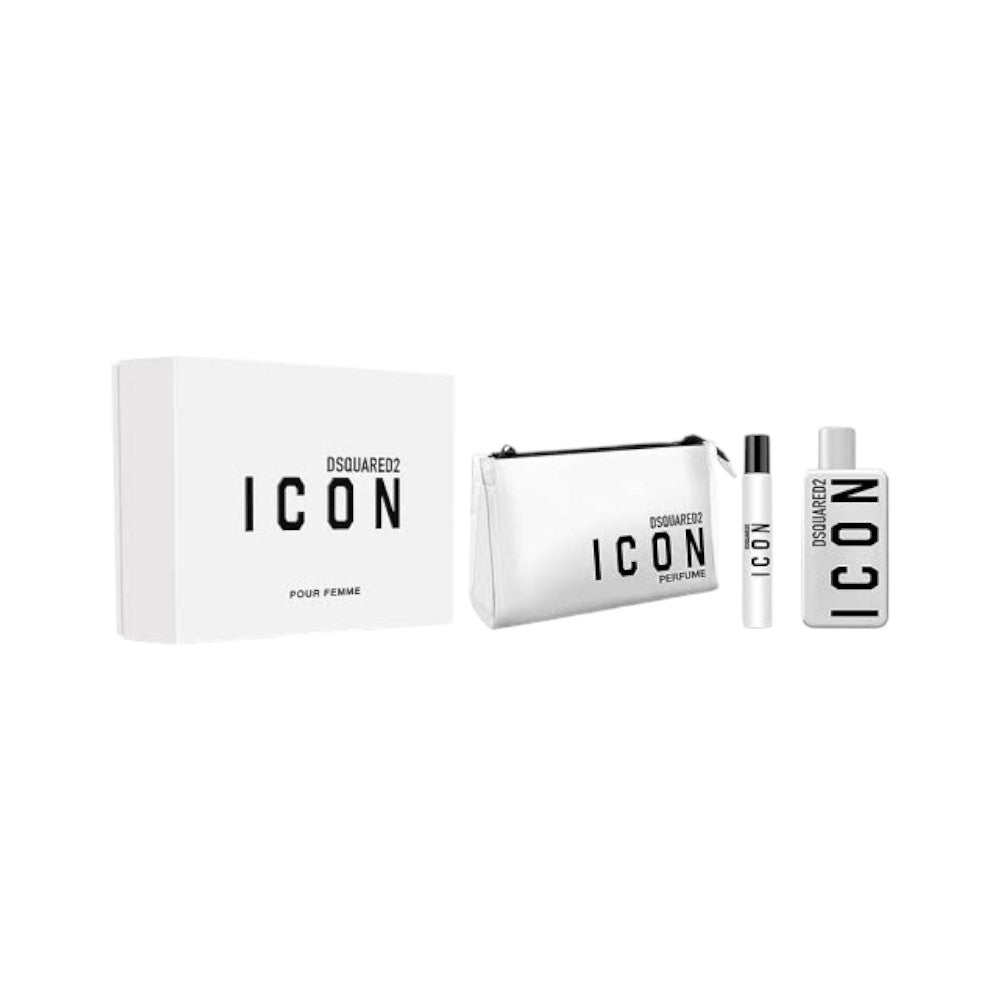 DSQUARED2 ICON POUR FEMME 3PCS GIFT SET