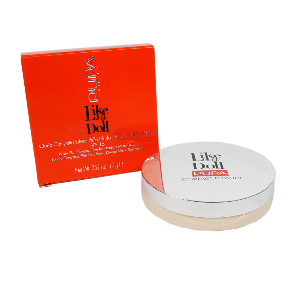 PUPA LIKE A DOLL - NUDE SKIN COMP PWDR - PORCELAIN