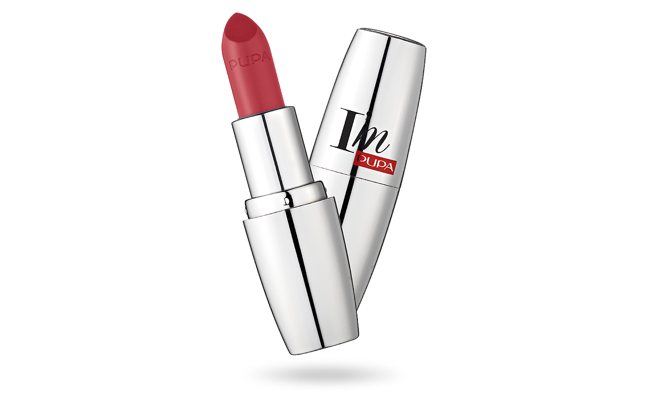 PUPA I M PURE COLOR LIPSTICK ABSOLUTE GLAM ROSE