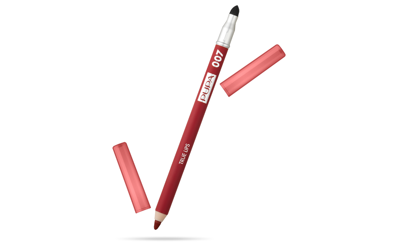 PUPA TRUE LIPS BLENDABLE LIP LINER PENCIL FIRE RED