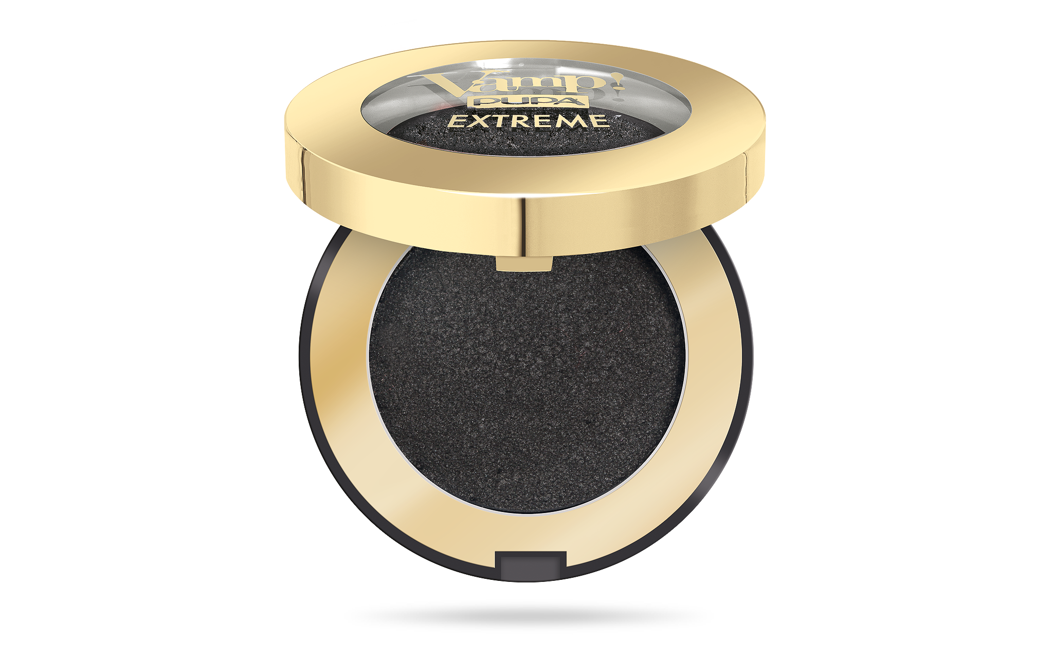 PUPA VAMP! EXTREME CREAMY POWDER EYESHADOW - EXTREME BLACK 0