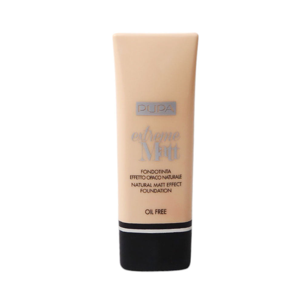 PUPA EXTREME MATT NATURAL MATT EFFECT FOUNDATION - SAND