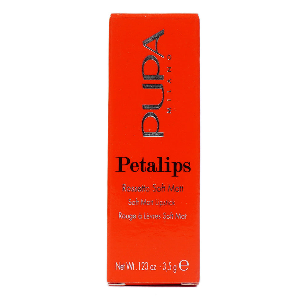 PUPA PETALIPS SOFT MATT LIPSTICK - LOVELY HIBISCUS