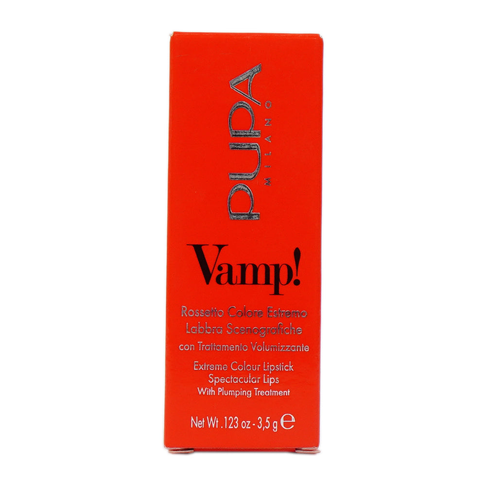 PUPA VAMP! EXTREME COLOUR LIPSTICK WITH PLUMPING TREATMENT S