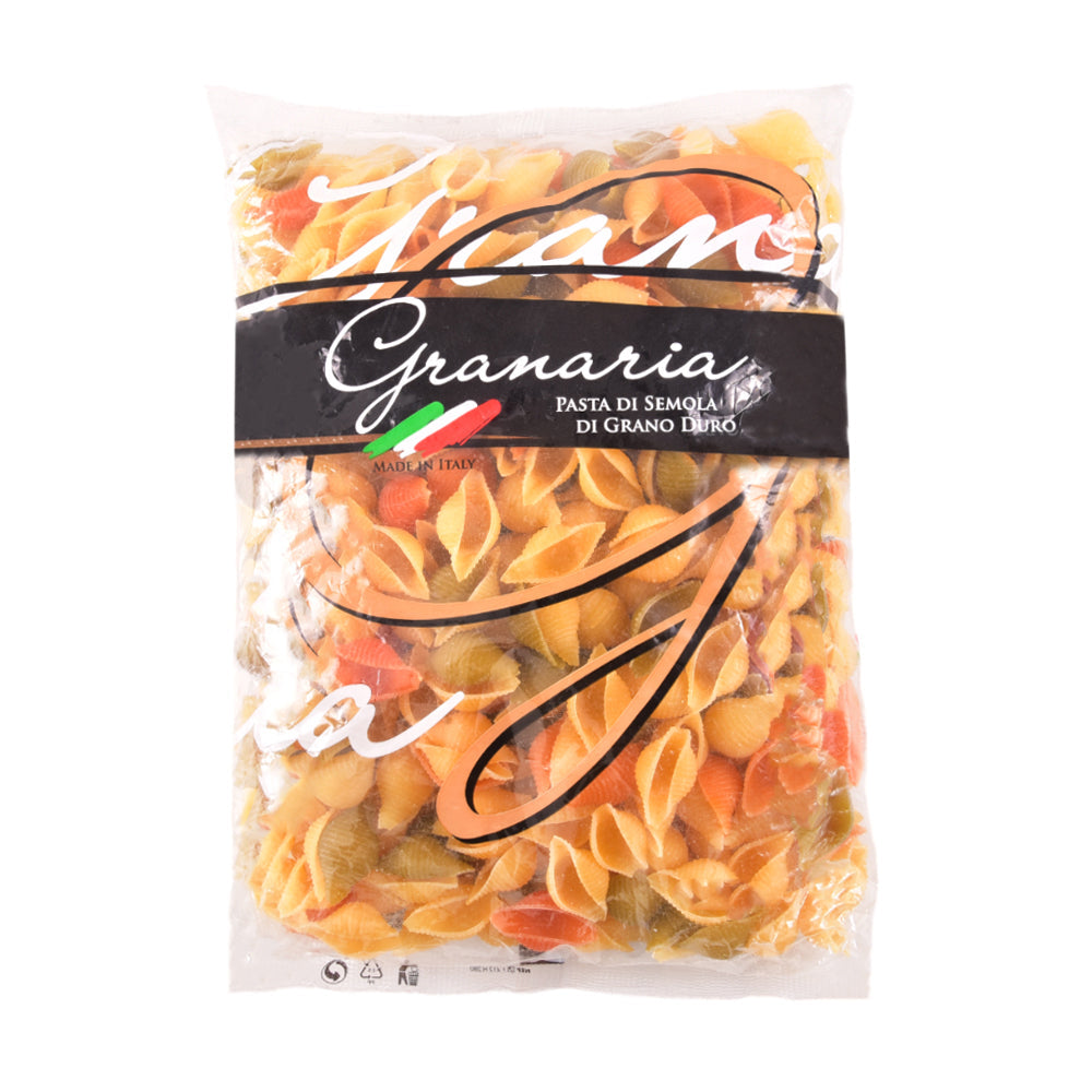 GRANARIA CONCGILIE TRICOLORE PASTA 500GM
