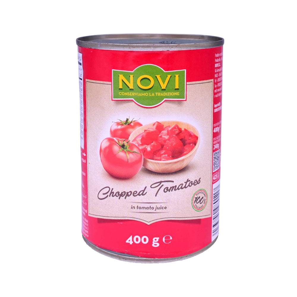 NOVI CHOPPED TOMATOS 400G 12/27