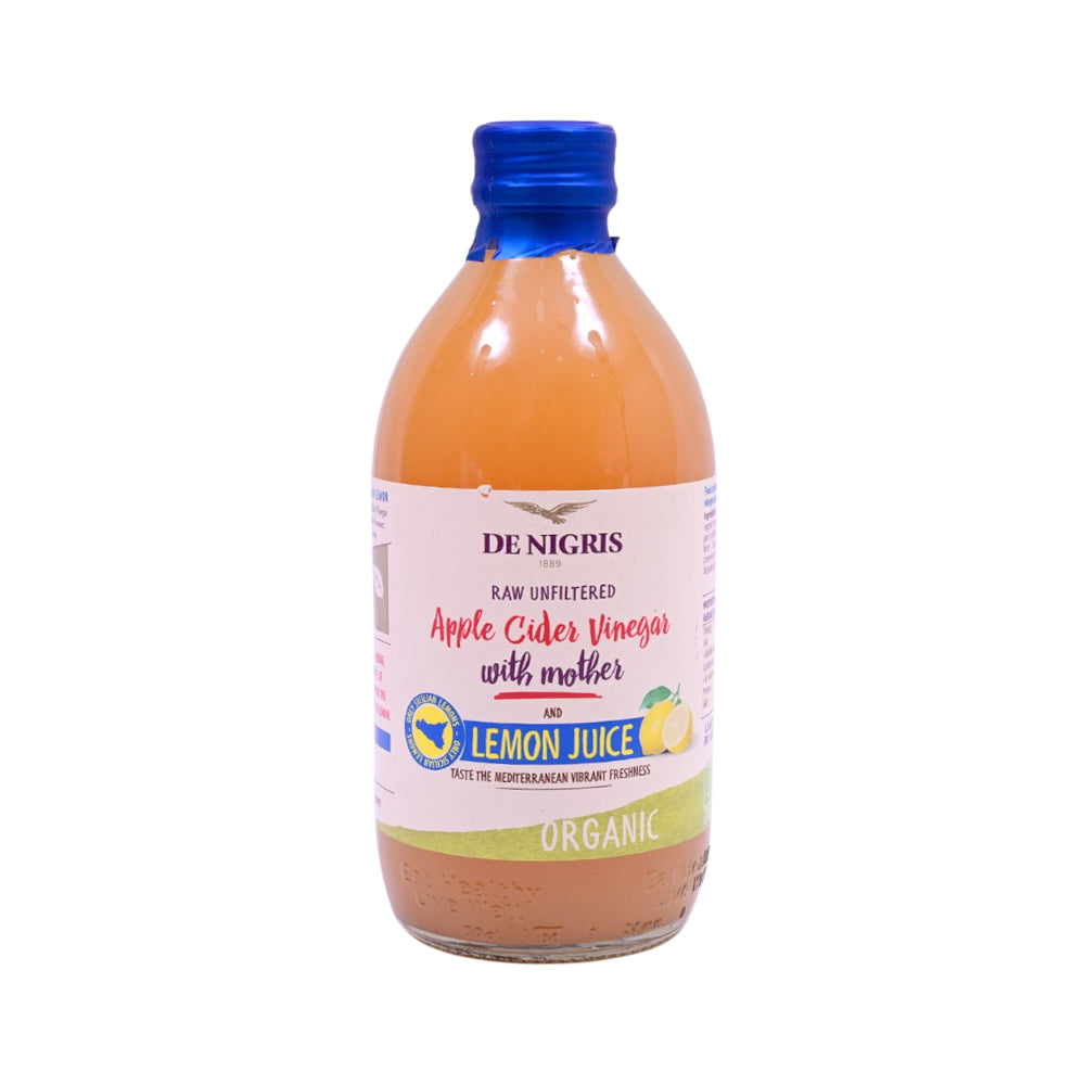 DE NIGRIS APPLE CIDER VINEGER & LEMON JUICE 500 ML