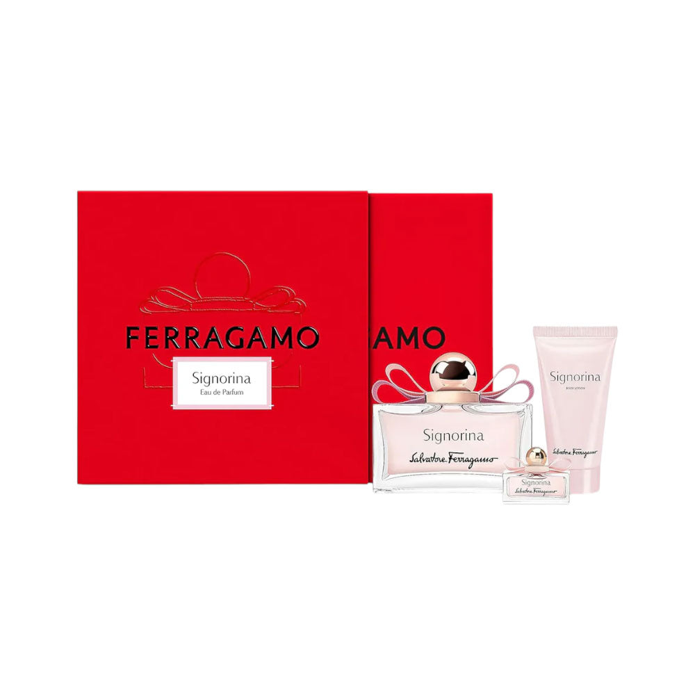 SALVATORE FERRAGAMO SIGNORINA FOR WOMEN 3PC GIFT SET
