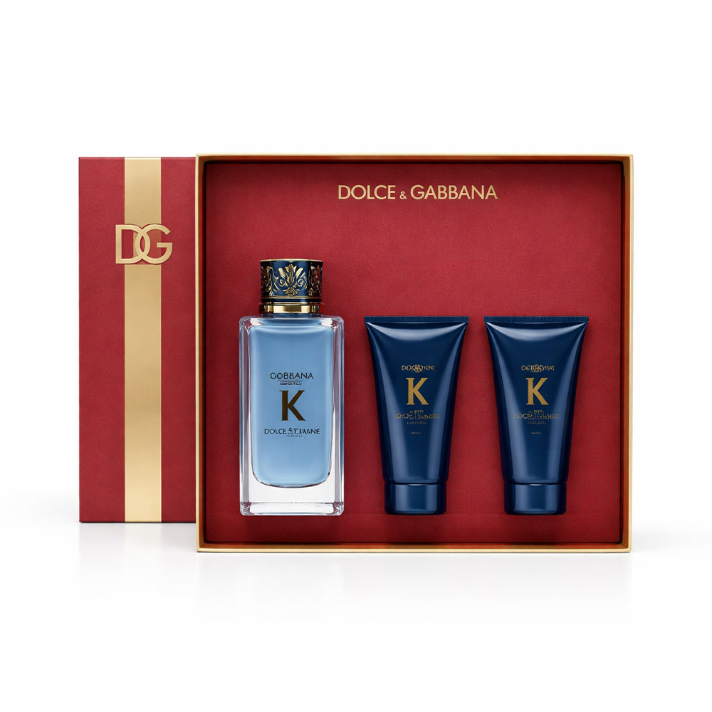 DOLCE & GABBANA THE KING FOR MEN EDT 3PC GIFT SET