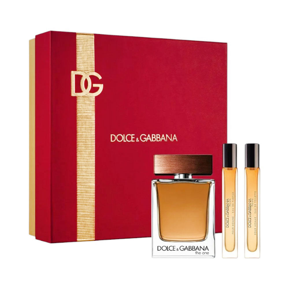DOLCE & GABANA THE ONE  FOR MAN 3PC GIFT SET