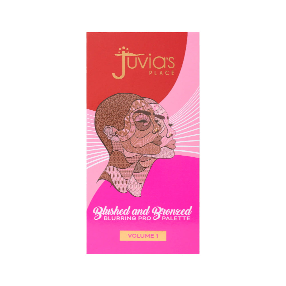 JUVIAS PLACE BLUSH & BRONZED PALETTE VOLUME 01 NEW