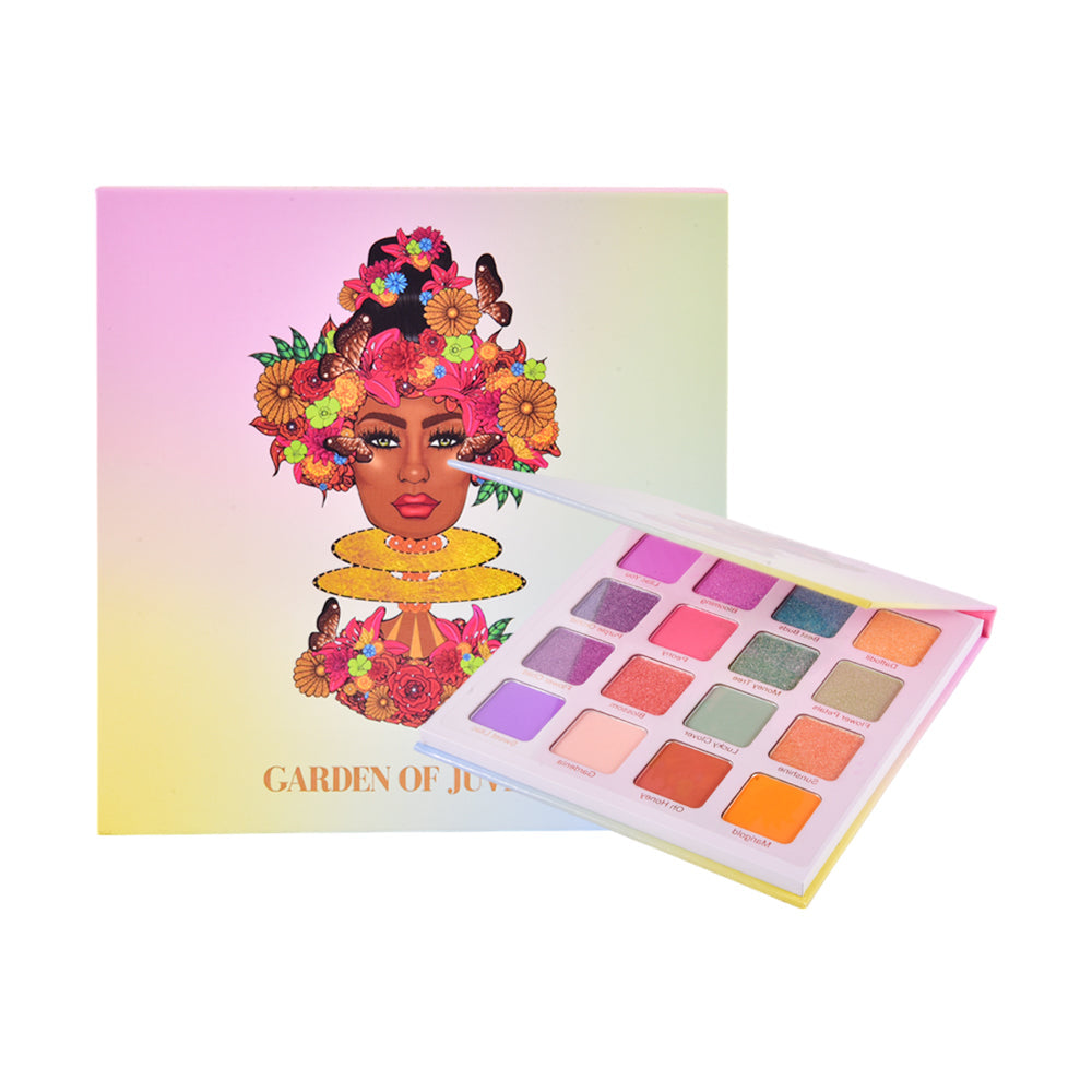 JUVIAS GARDEN OF EYESHADOW PALETTE
