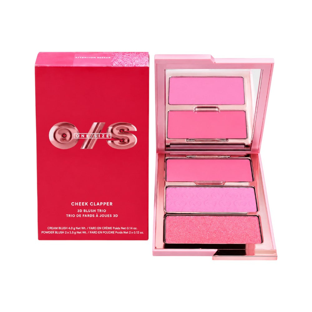ONE SIZE CHEEK 3D BLUSH TRIO ATTENTION 4.0 GM