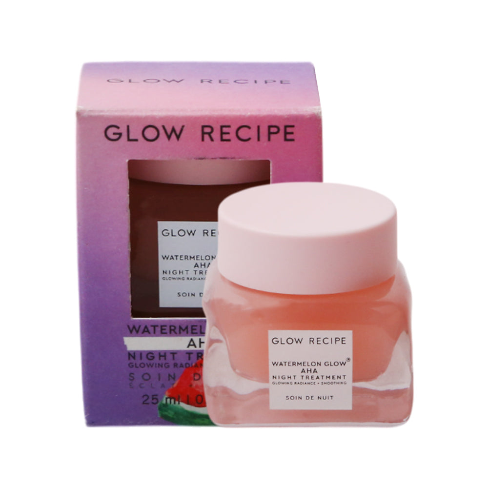 GLOW RECIPE SERUM WATER MELON GLOW AHA NIGHT TREATMENT 25ML