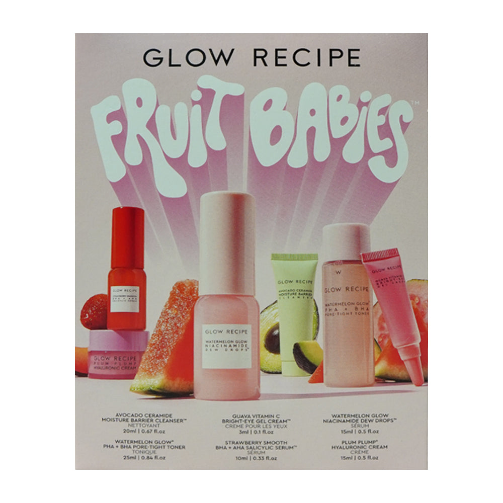 GLOW RECIPE FRUIT BABIES SKIN CARE GLOWING KIT