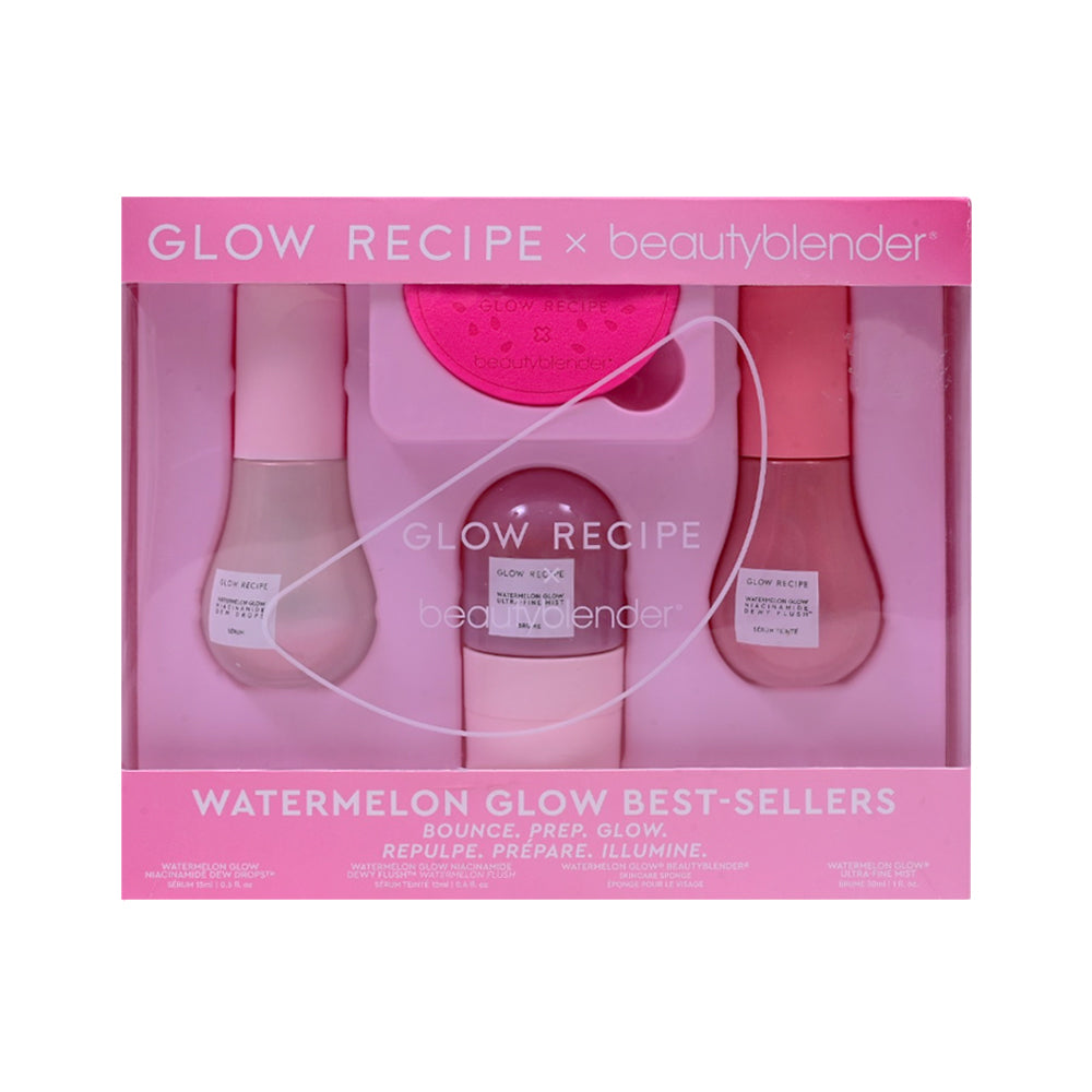 GLOW RECIPE WATER MELON GLOW BEST SELLER 4PC SET NEW