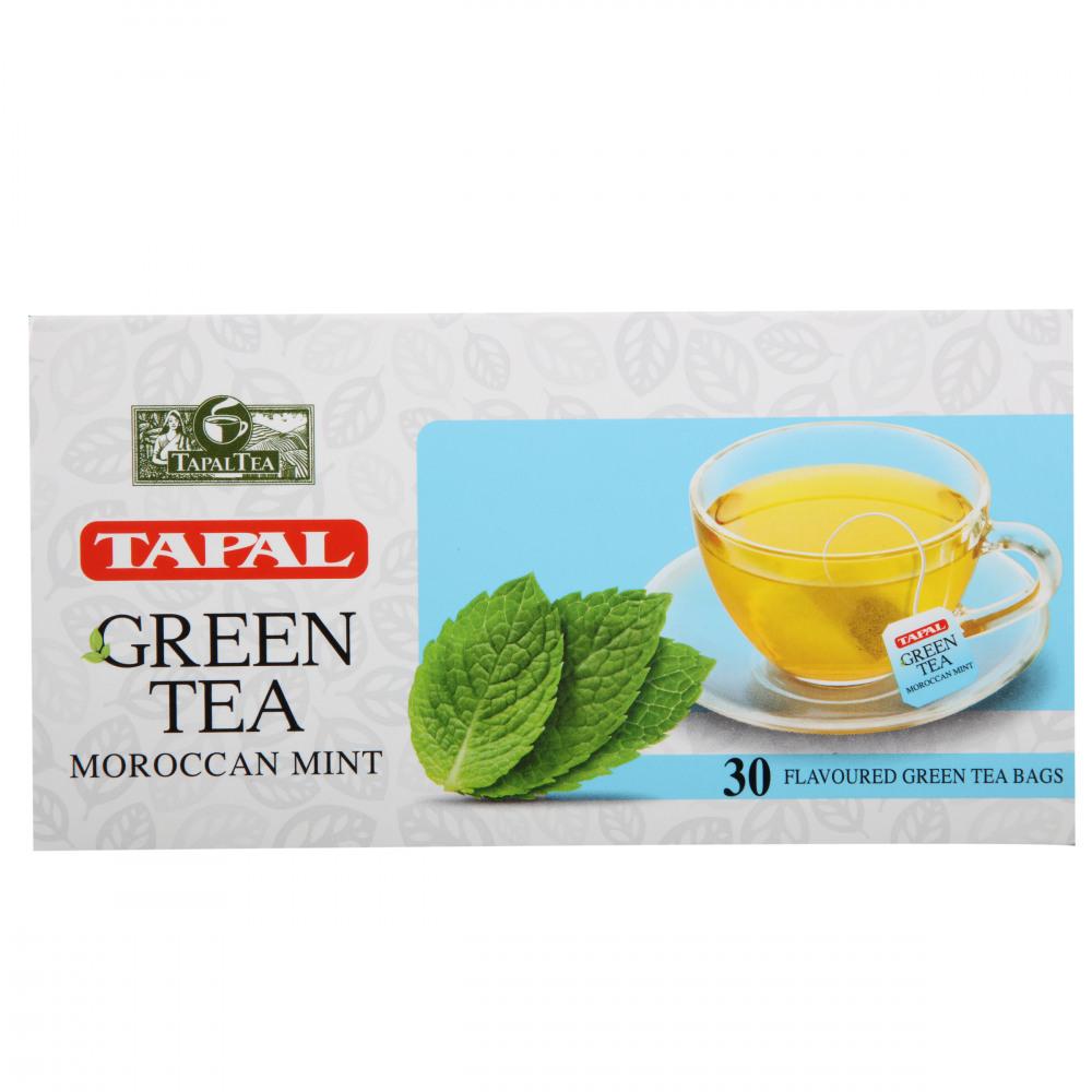 TAPAL GREEN TEA MOROCCAN MINT 30 BAG 45 GM