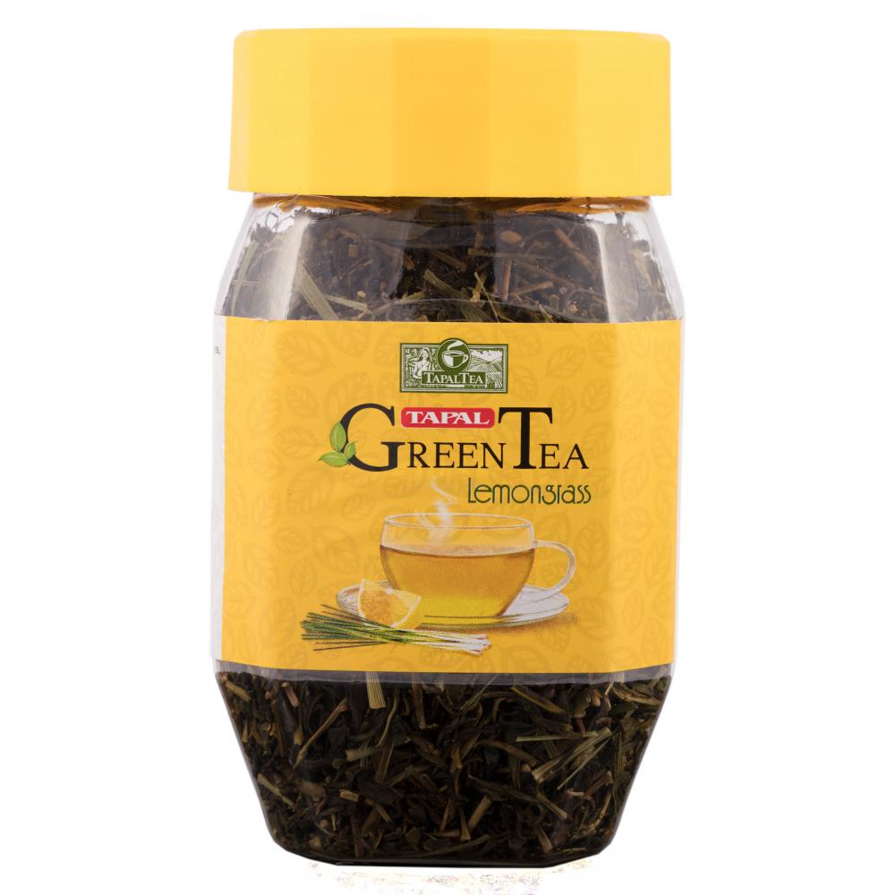 TAPAL GREEN TEA LEMON GRASS JAR 100 GM