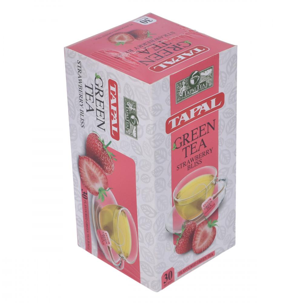 TAPAL GREEN TEA STRAWBERRY BLISS 30 BAGS 45 GM