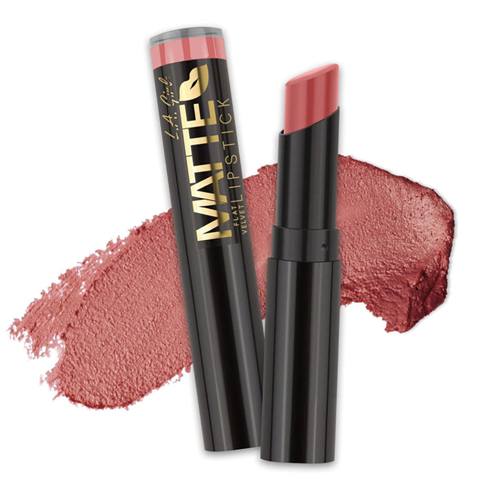 L.A. GIRL MATTE FLAT VELVET LIPSTICK - HUSHCOLOR HUSH
