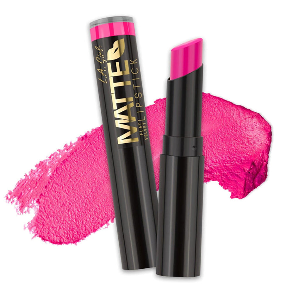 L.A. GIRL MATTE FLAT VELVET LIPSTICK - ELECTRICCOLOR ELECTR