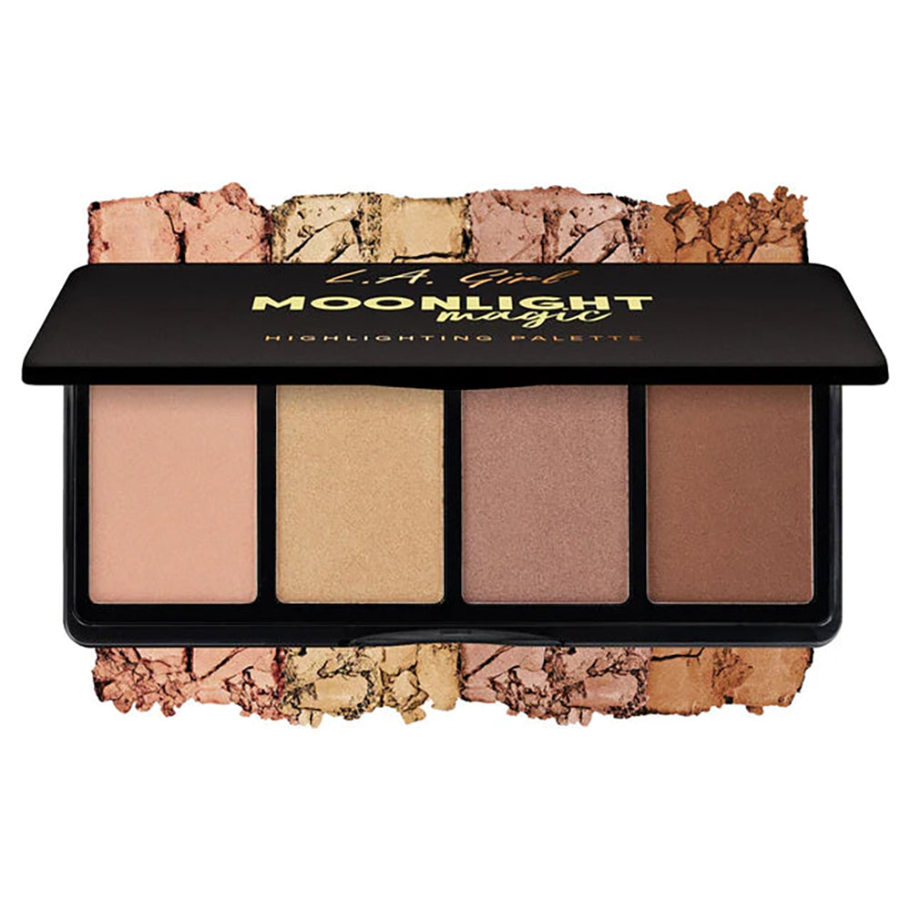 L.A GIRL FANATIC HIGHLIGHTER PALETTE - MOONLIGHT MAGIC