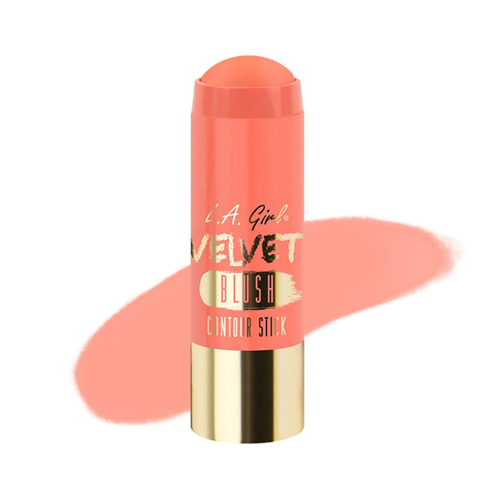 LA GIRL-VELVET CONTOUR BLUSH STICK - SNUGGLECOLOR SNUGGLE