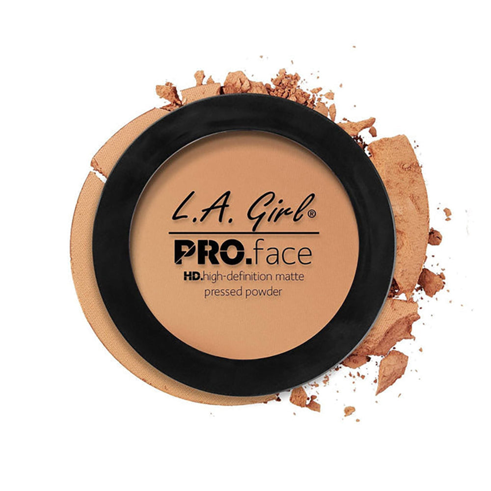 LA GIRL PRO FACE PRESSED POWDER - WARM HONEY