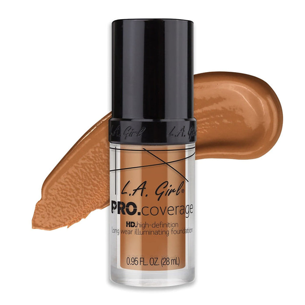 LA GIRL- PRO COVERAGE HD FOUNDATION - WARM CARAMELCOLOR WAR