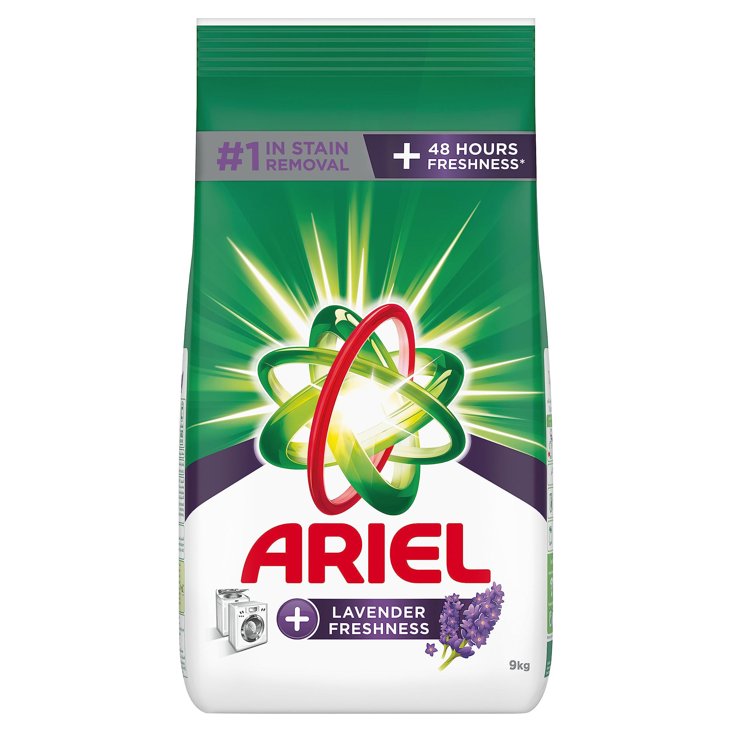 AIREL WASHING POWDER LAVENDER 9 KG